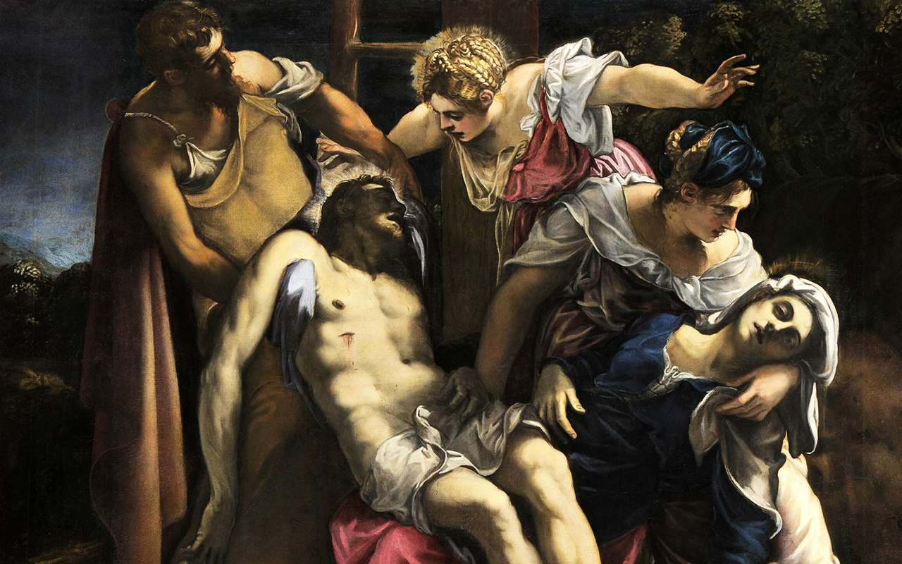 La deposizione del Tintoretto