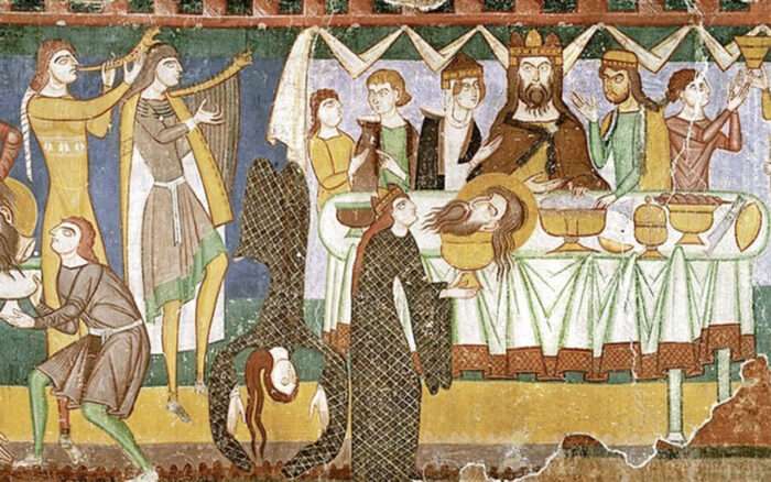 Il tempo dopo il martirio di San Giovanni Battista